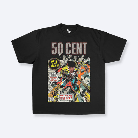 50 INSPIRED COMIC BOOK RAP GRAPHIC TEE - 808's