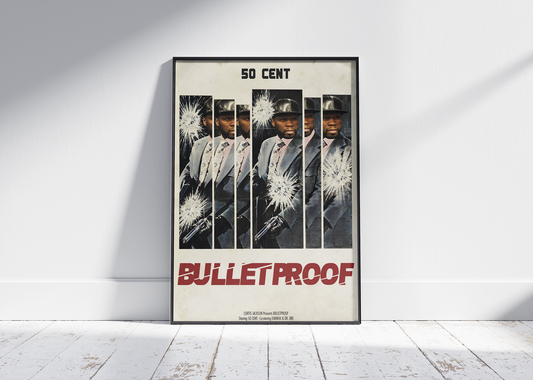 50 Bulletproof Inspired Vintage Movie Style Poster