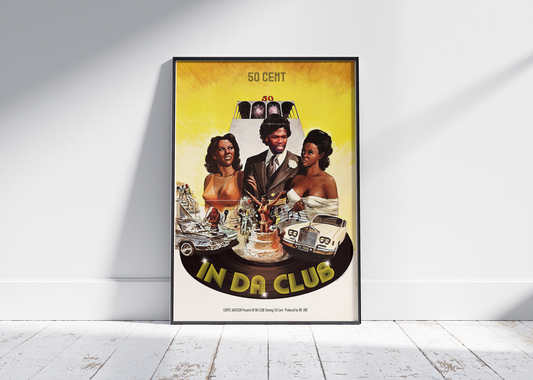 50 In Da Club Vintage Movie Poster