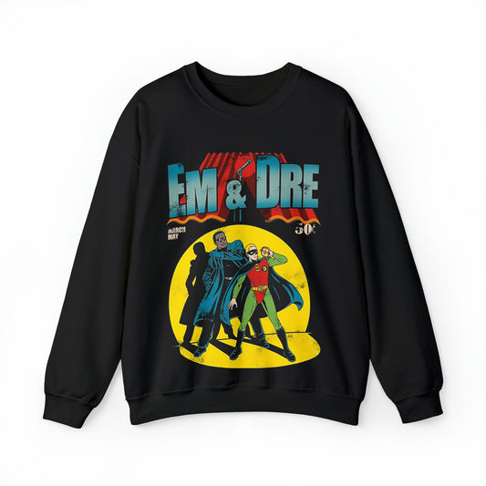 Em and Dre Comic Cover Style Sweatshirt