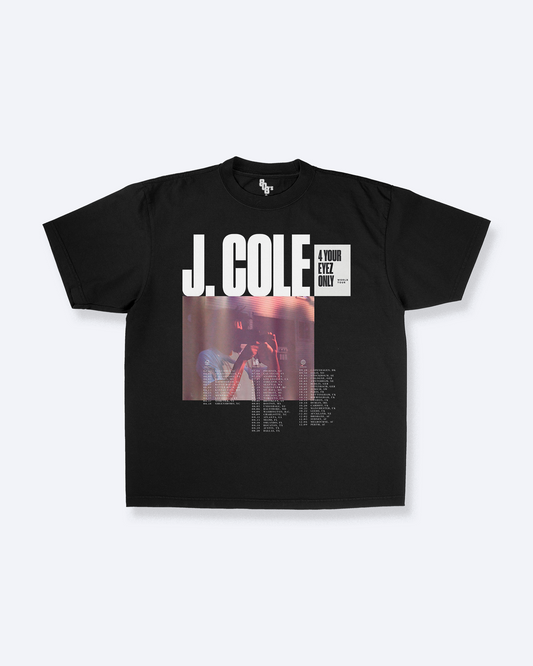 J. Cole 4 Your Eyes Only World Tour Graphic Tee