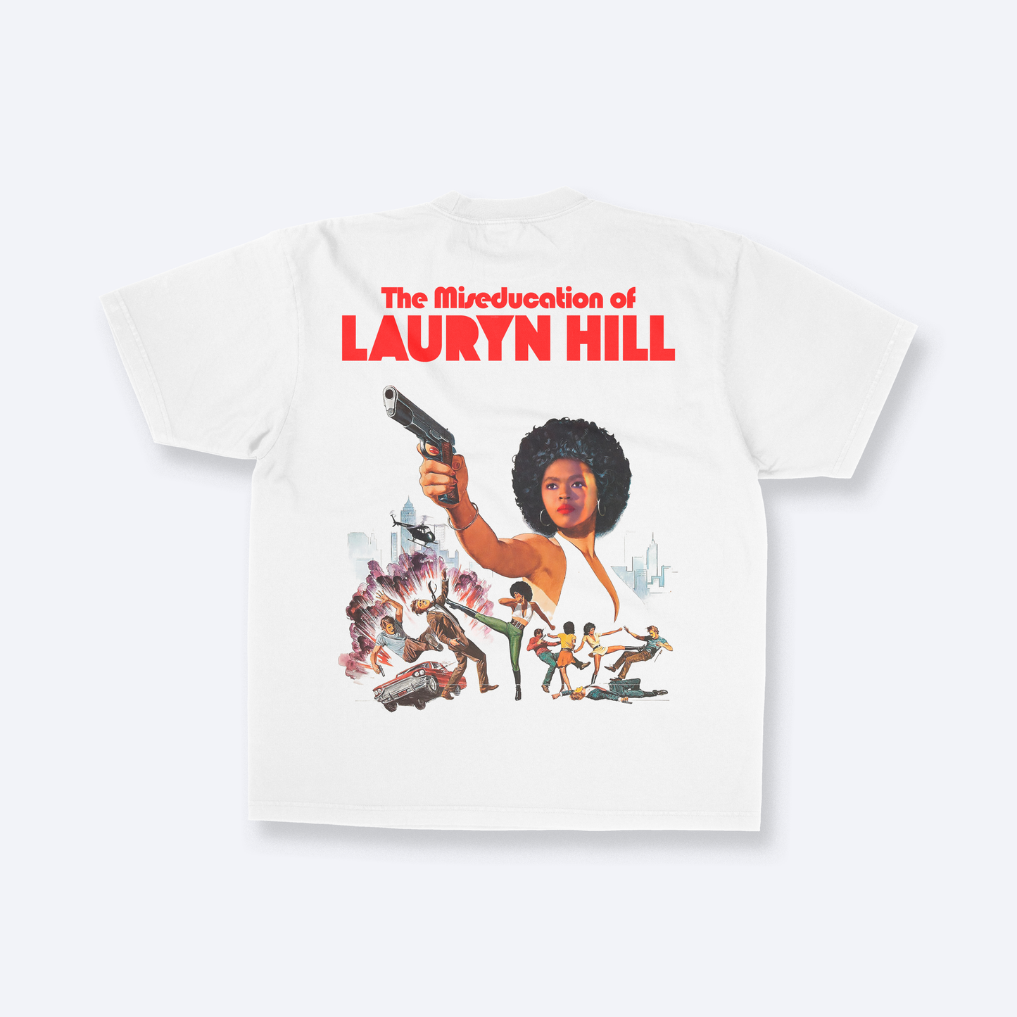 THE MISEDUCATION OF LAURYN HILL TEE - FRONT & BACK PRINT