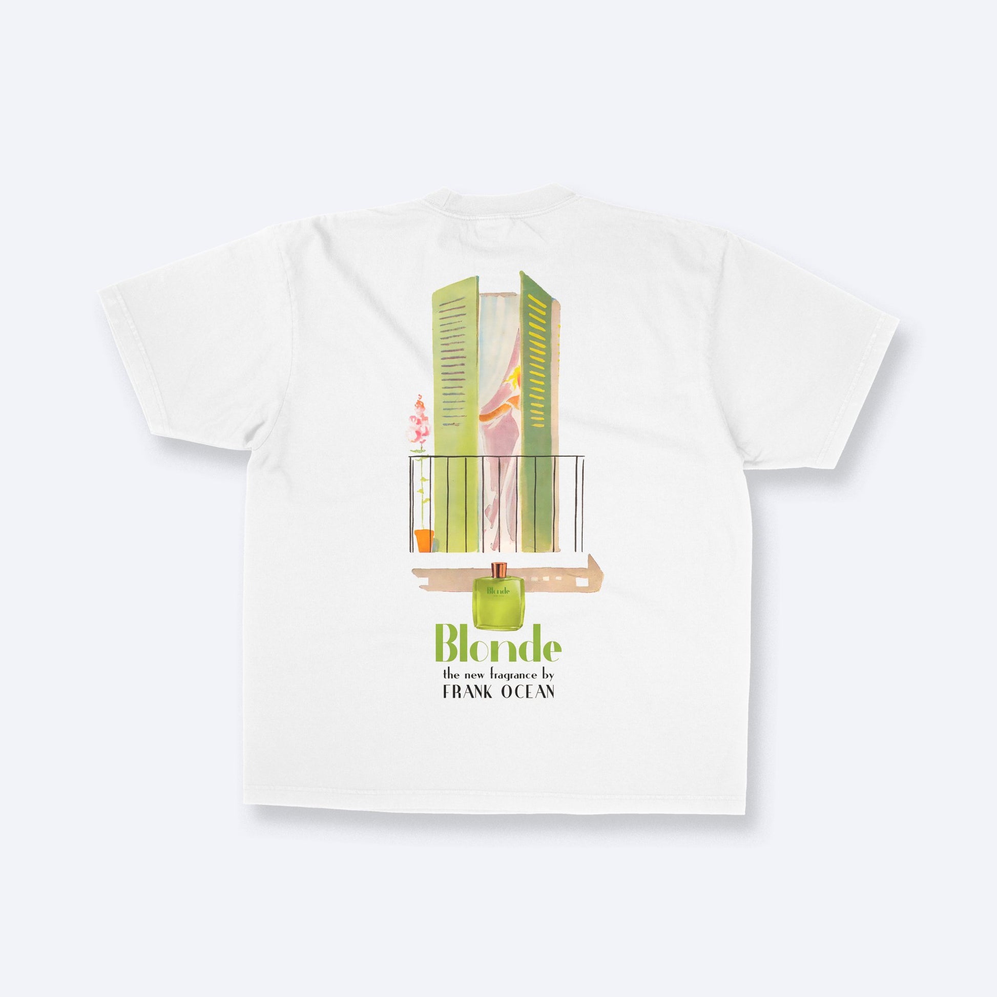 BLONDE VINTAGE ADVERTISING STYLE TEE - FRONT & BACK PRINT - 808's