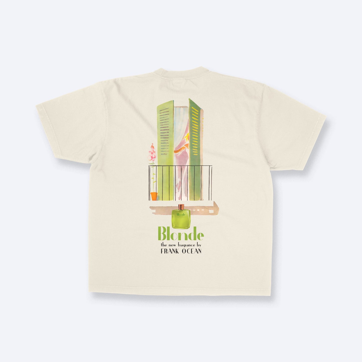 BLONDE VINTAGE ADVERTISING STYLE TEE - FRONT & BACK PRINT - 808's