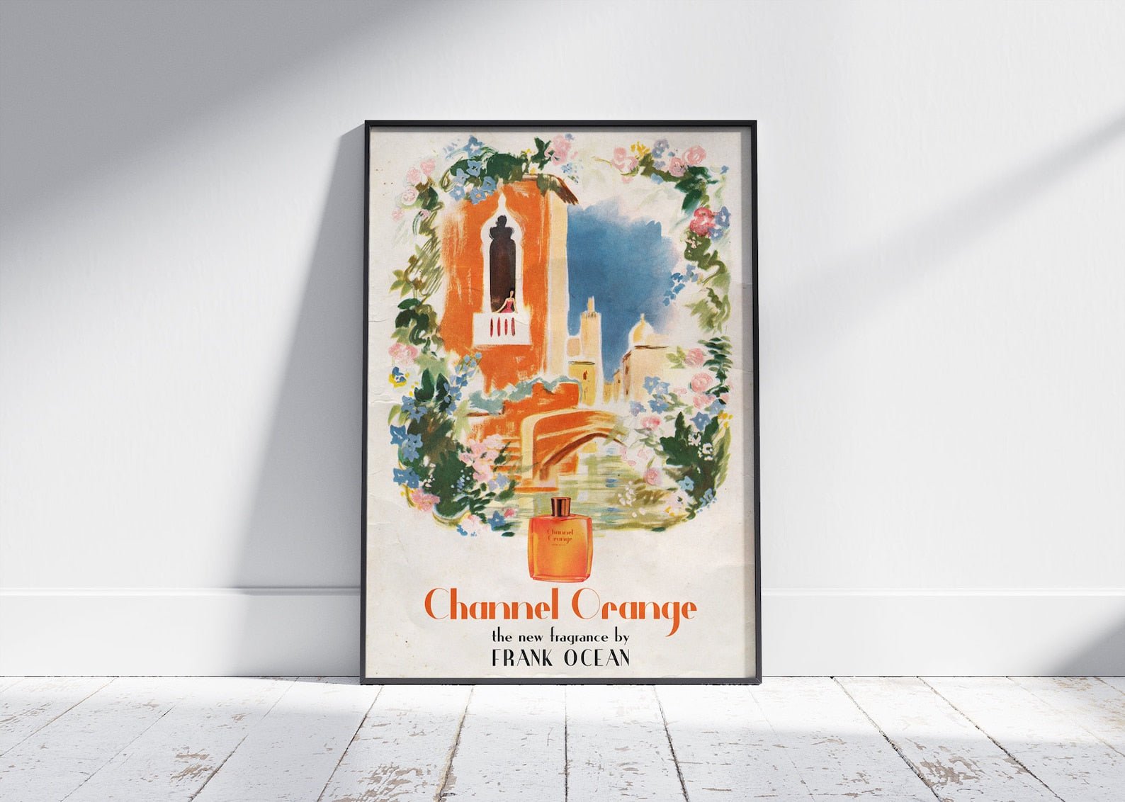 CHANNEL ORANGE VINTAGE STYLE ADVERTISING POSTER - 808's