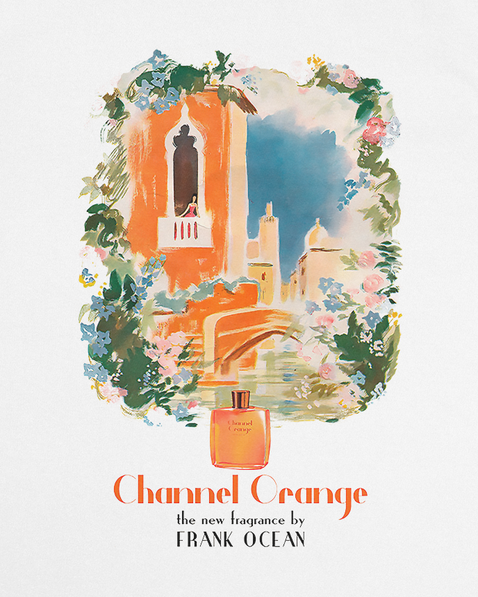 Frank Ocean Channel Orange - Advertising Style Tee