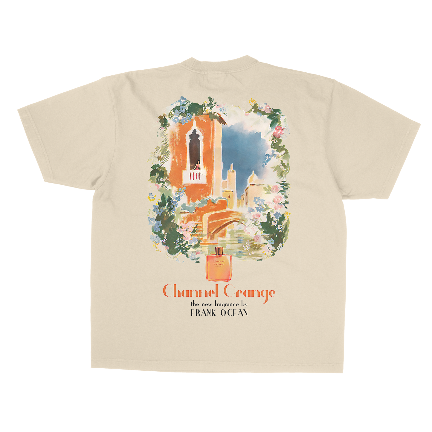 Channel Orange, Frank Vintage Advertising Style Tee Front & Back Print