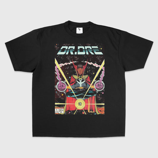 Dre Graphic Tee Comic Style T-Shirt