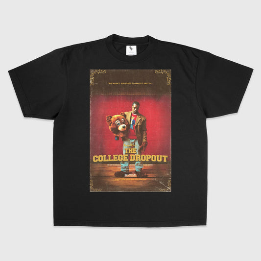 THE COLLEGE DROPOUT MOVIE POSTER STYLE TEE