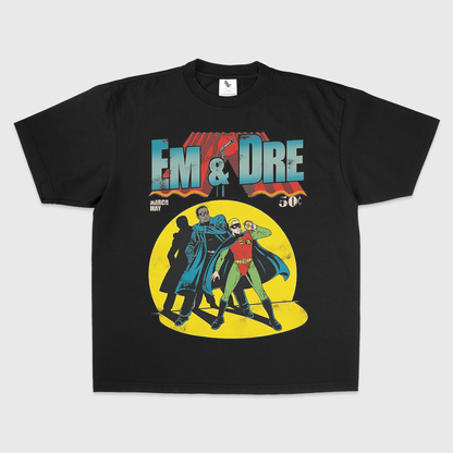 Em and Dre Comic Cover Style Tee