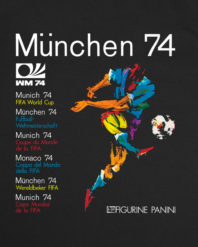 1974 World Cup Germany - Front & Back Print