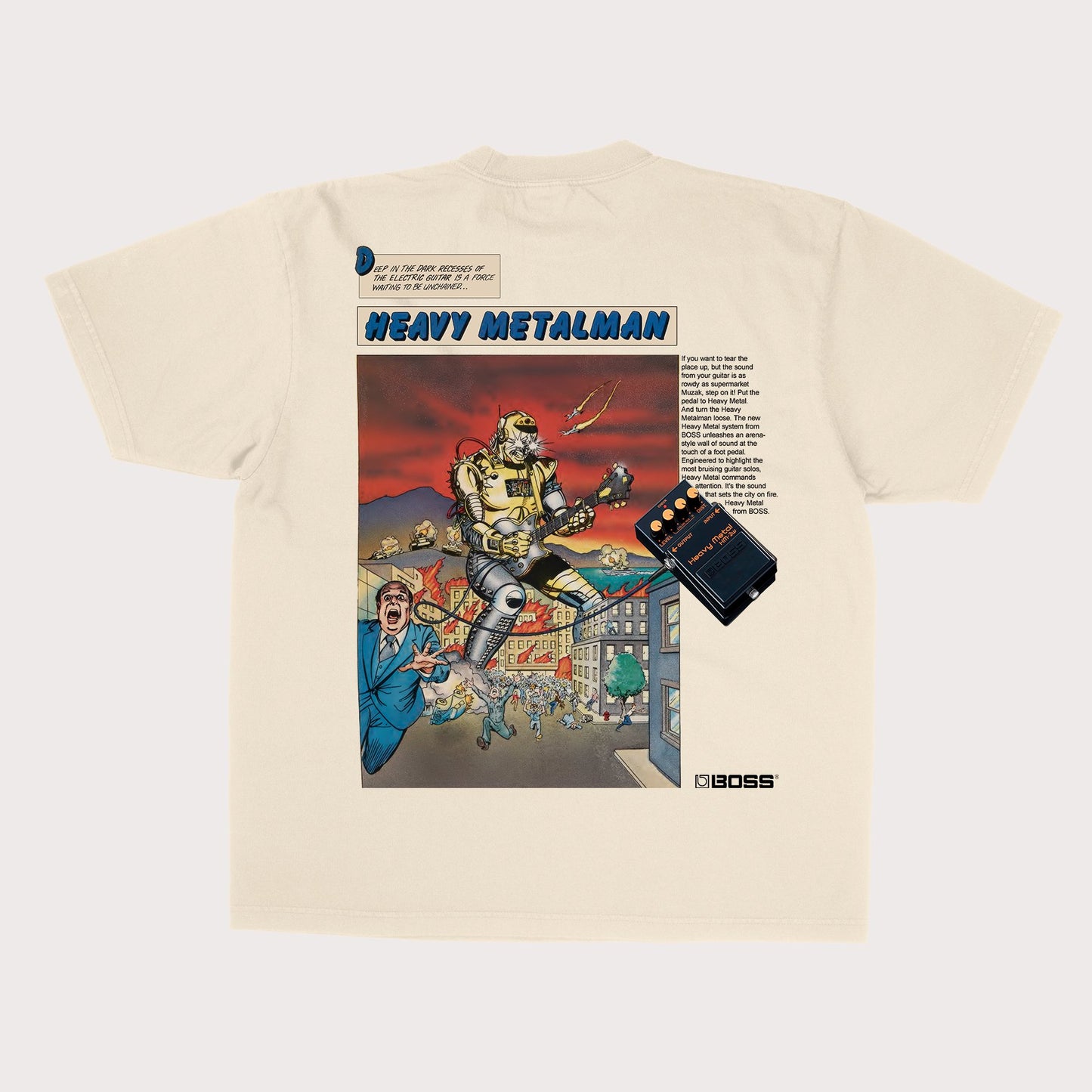 HEAVY METALMAN TEE - 808's