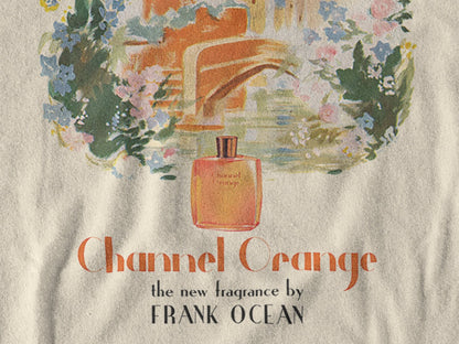 Channel Orange, Frank Vintage Advertising Style Tee Front & Back Print