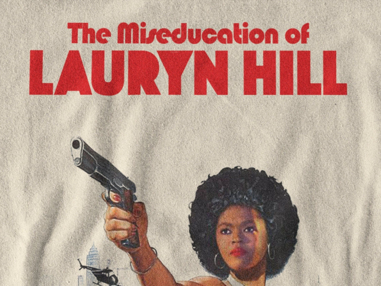 The Miseducation Of Lauryn Hill Vintage Graphic Tee Front & Back Print