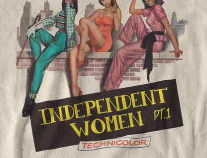 Independent Women Movie Poster Style Graphic Sweatshirt - 808's