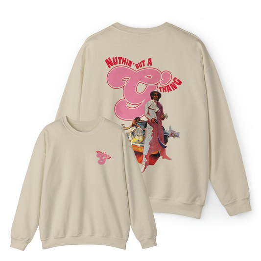 Snoop Nuthin' But a G Thing Graphic Front & Back Print Sweatshirt