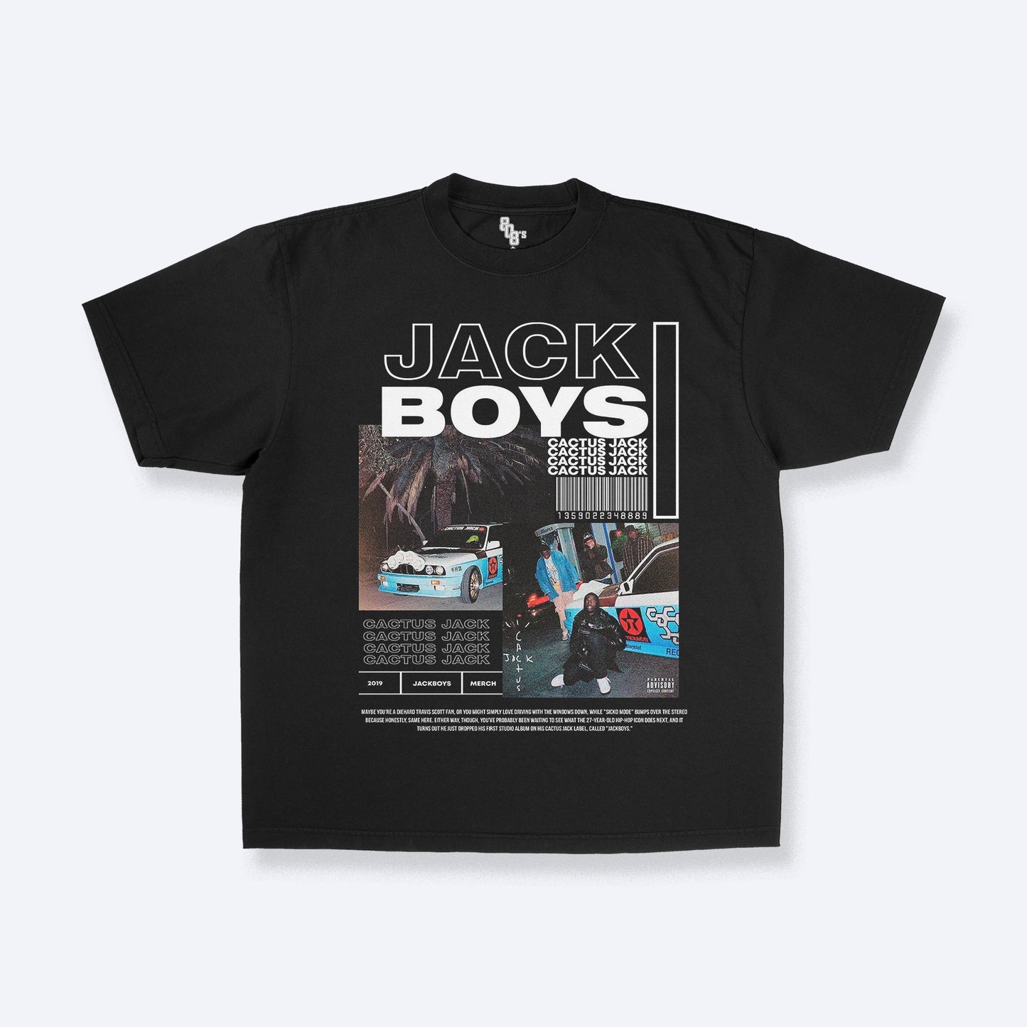 JACKBOYS ALBUM STYLE TEE - 808's