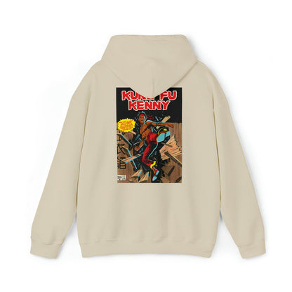 KUNG FU KENNY GRAPHIC - FRONT AND BACK PRINT HOODIE - 808's