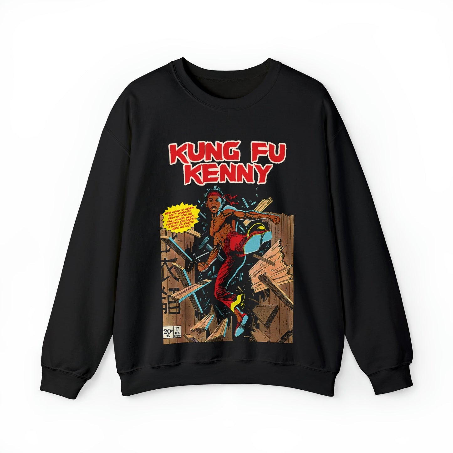 Kung Fu Kenny Graphic Sweatshirt - 808's