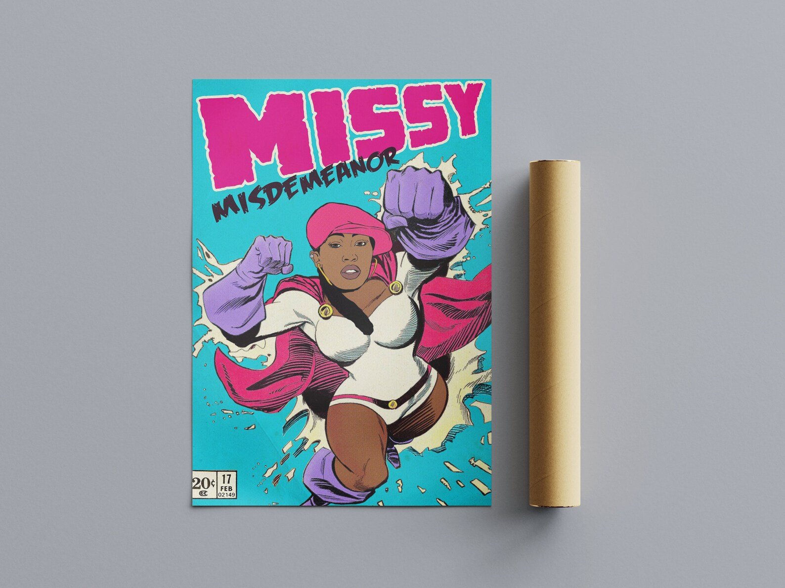 MISSY MISDEMEANOR COMIC POSTER - 808's