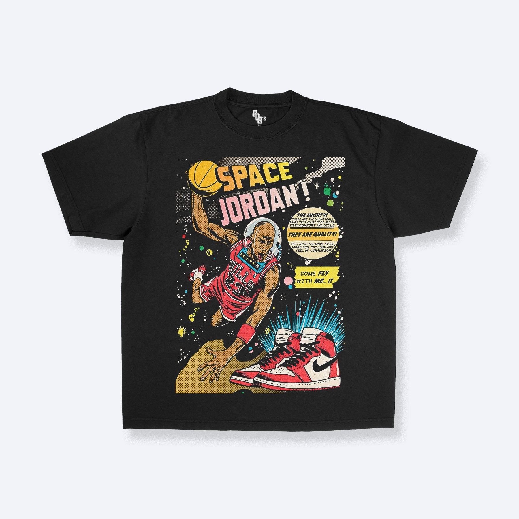 MJ COMIC BULLS GRAPHIC TEE - 808's