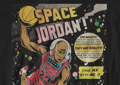 MJ COMIC BULLS GRAPHIC TEE - 808's