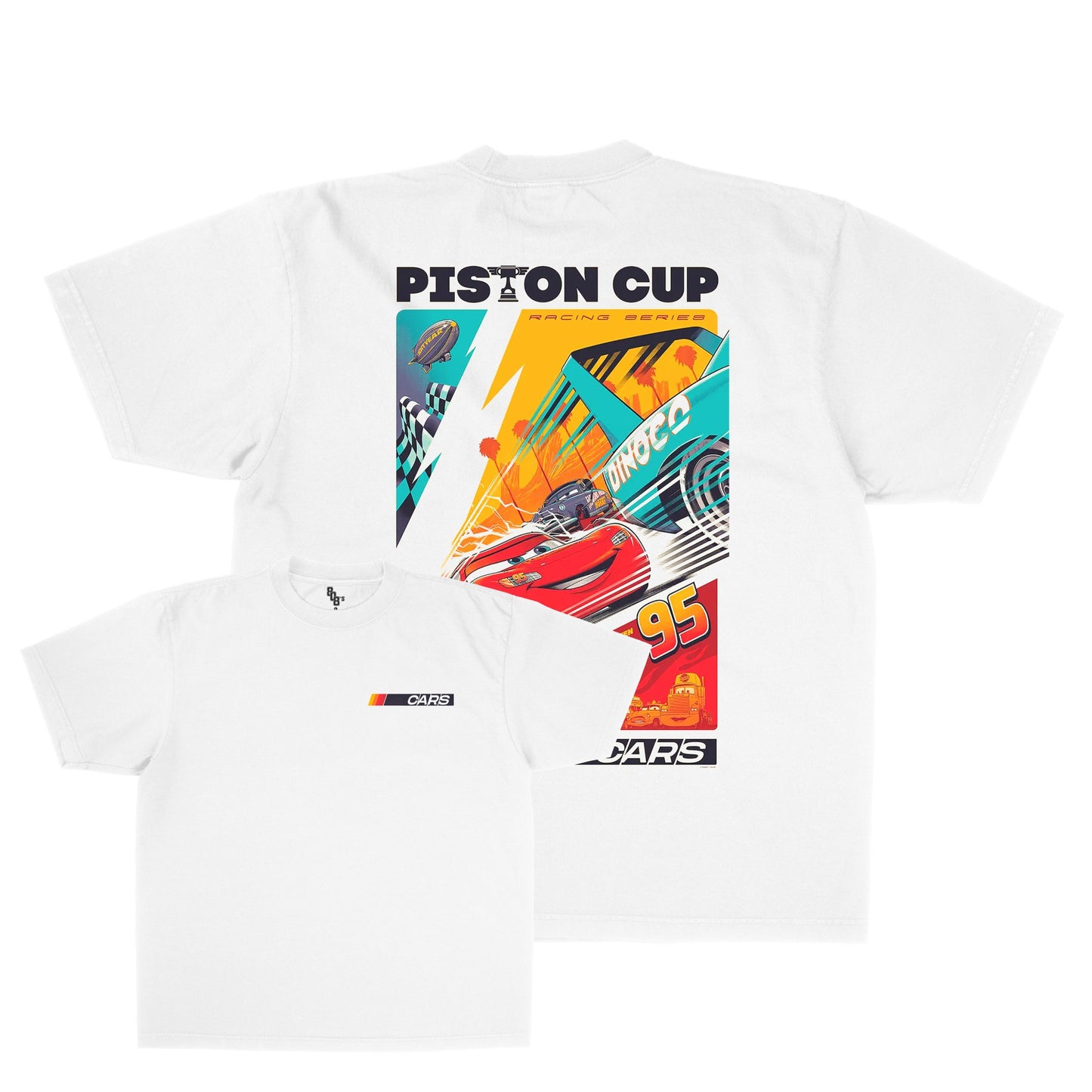 PISTON CUP TEE - BACK PRINT - 808's