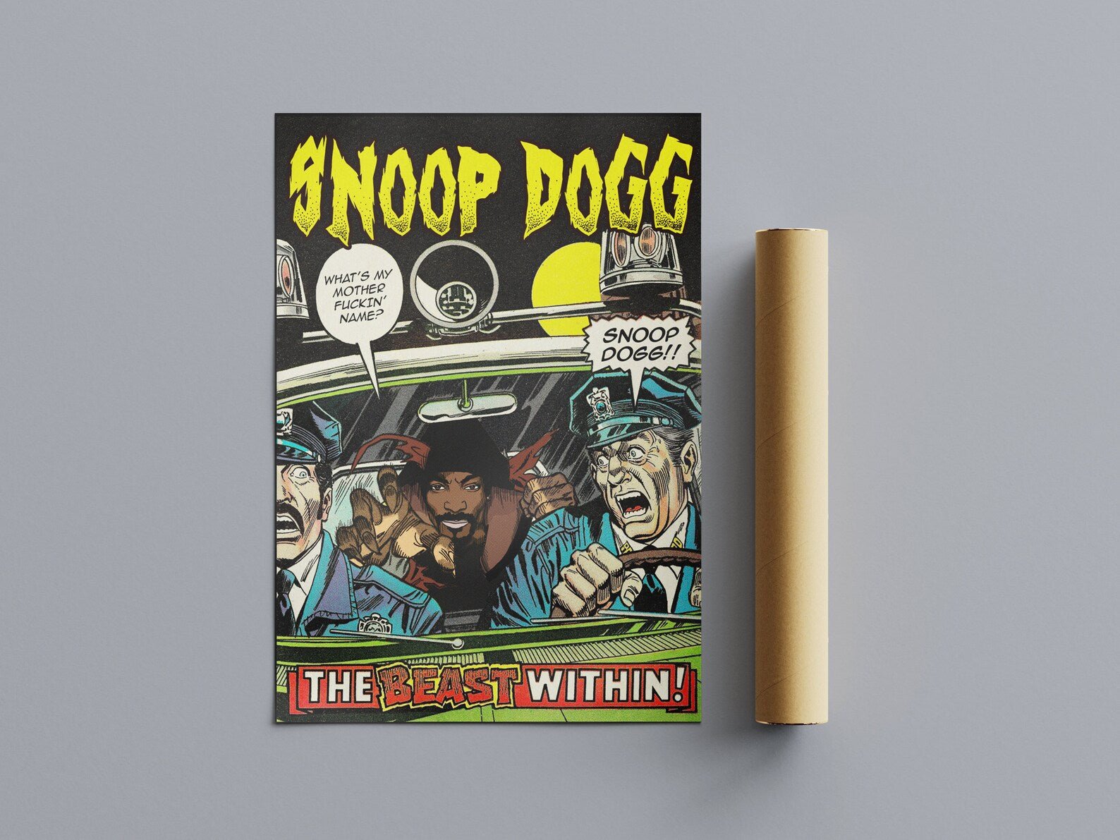 SNOOP COMIC POSTER - 808's