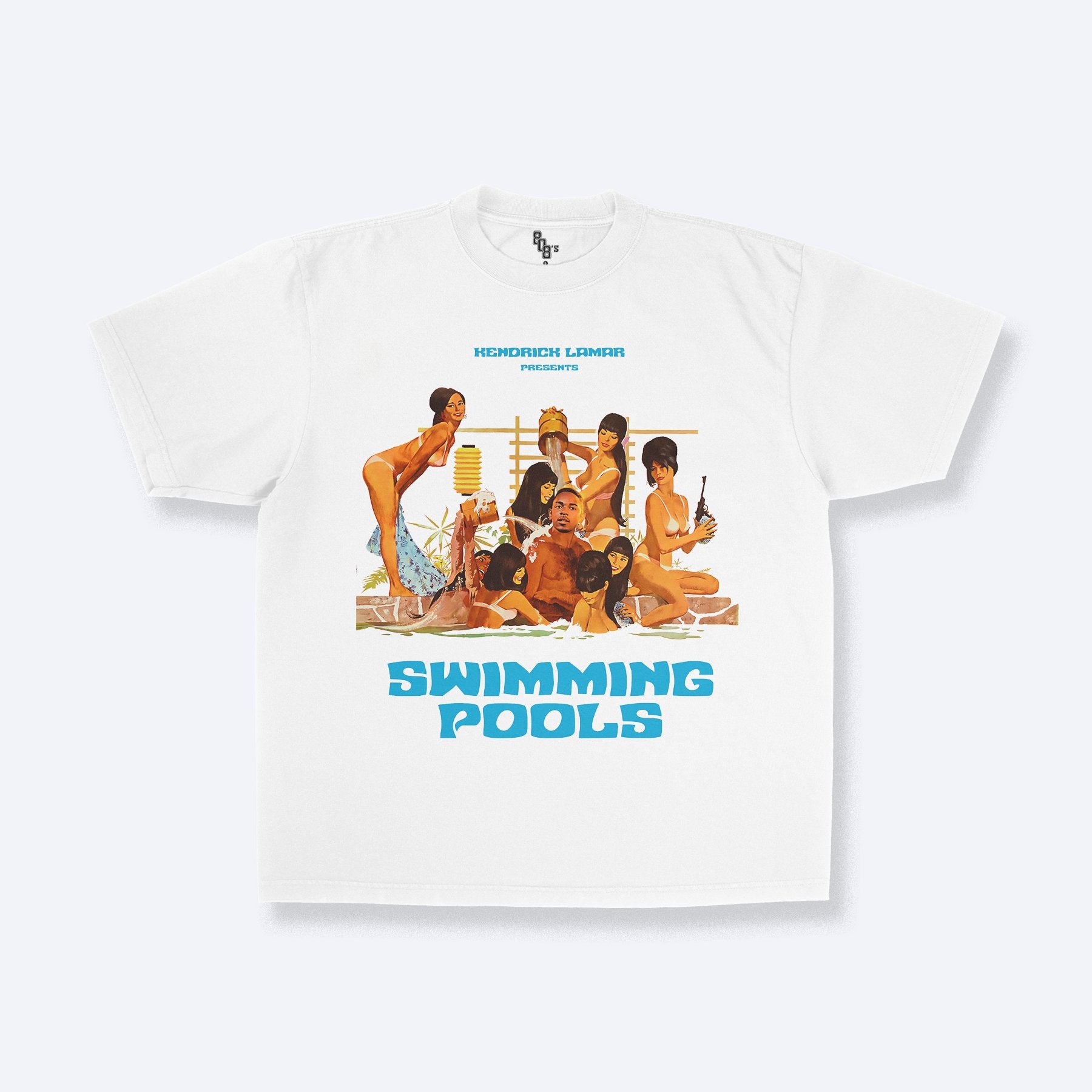 SWIMMING POOLS GRAPHIC TEE - 808's