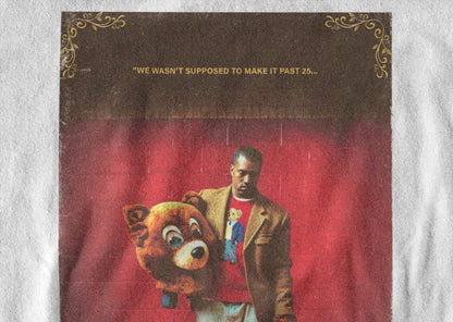 THE COLLEGE DROPOUT MOVIE POSTER STYLE TEE - 808's