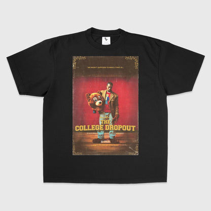 THE COLLEGE DROPOUT MOVIE POSTER STYLE TEE - 808's