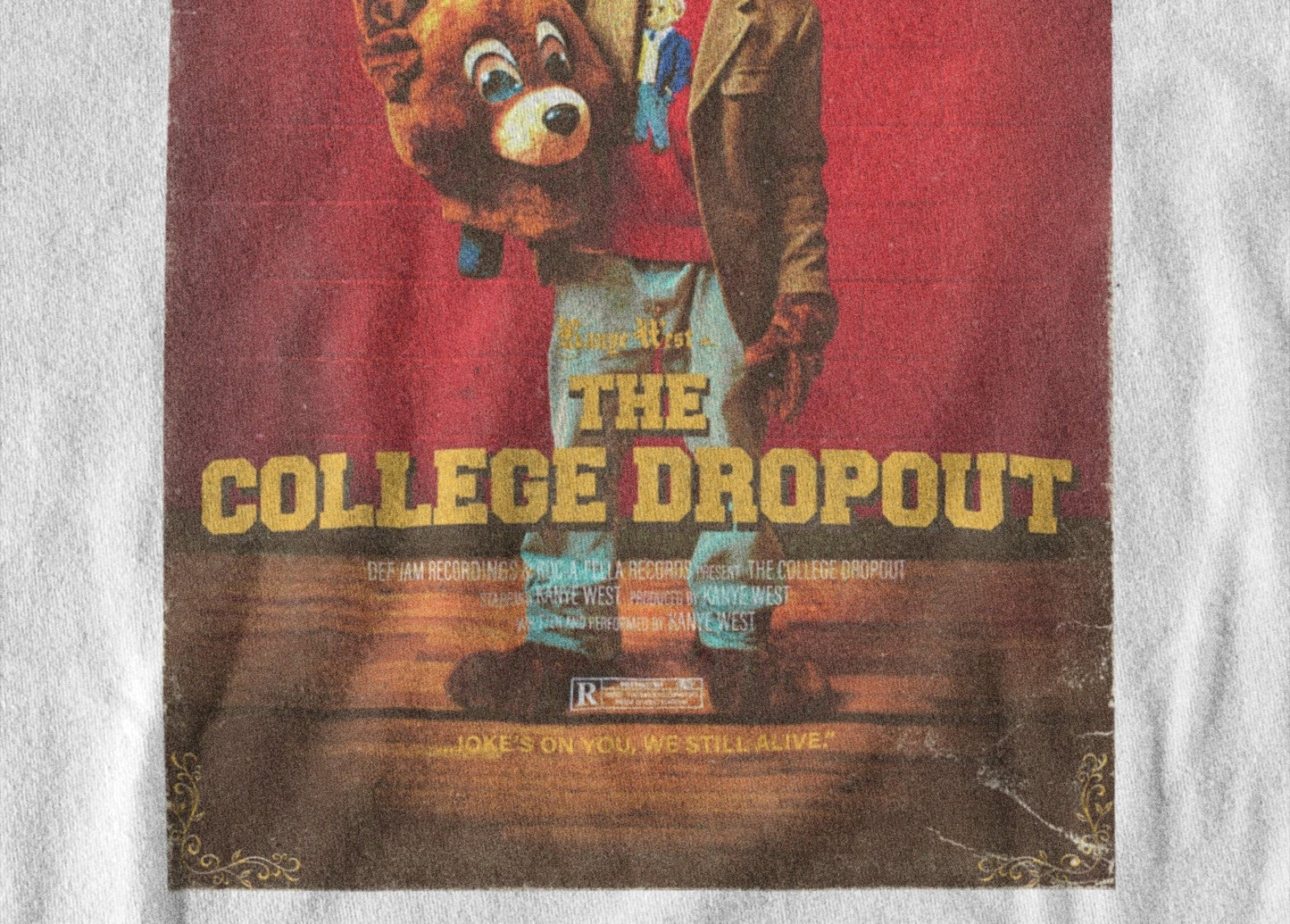 THE COLLEGE DROPOUT MOVIE POSTER STYLE TEE - 808's