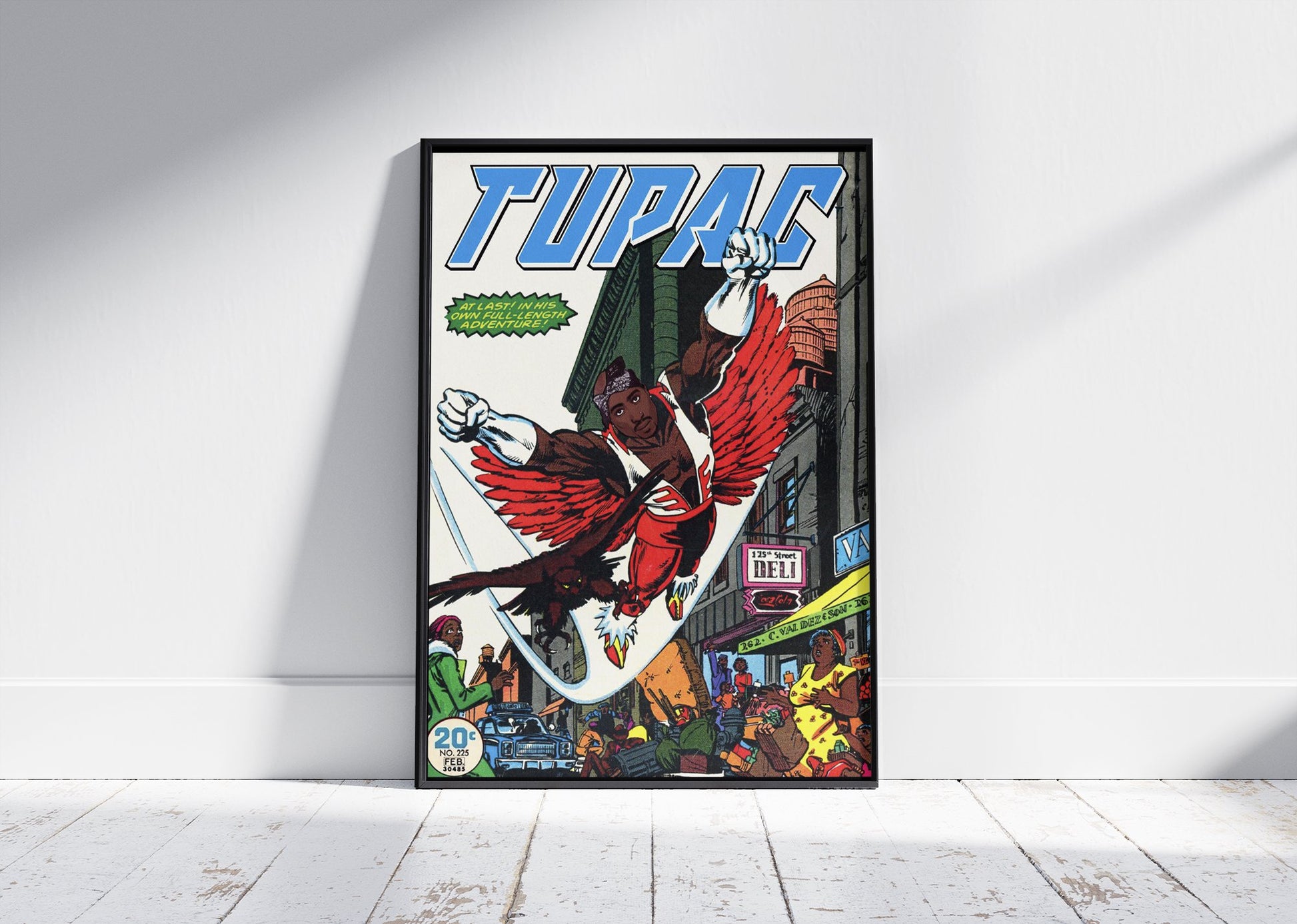 TUPAC INSPIRED COMIC BOOK POSTER - 808's