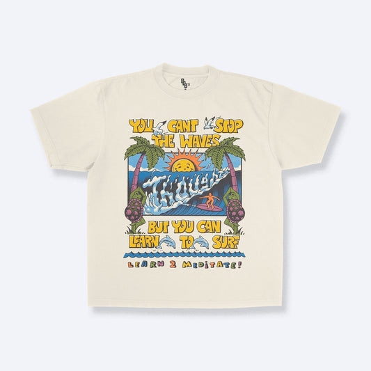 YOU CAN'T STOP THE WAVES GRAPHIC TEE - 808's