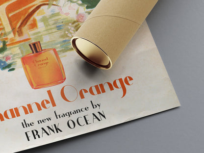 Channel Orange Vintage Style Advertising Poster