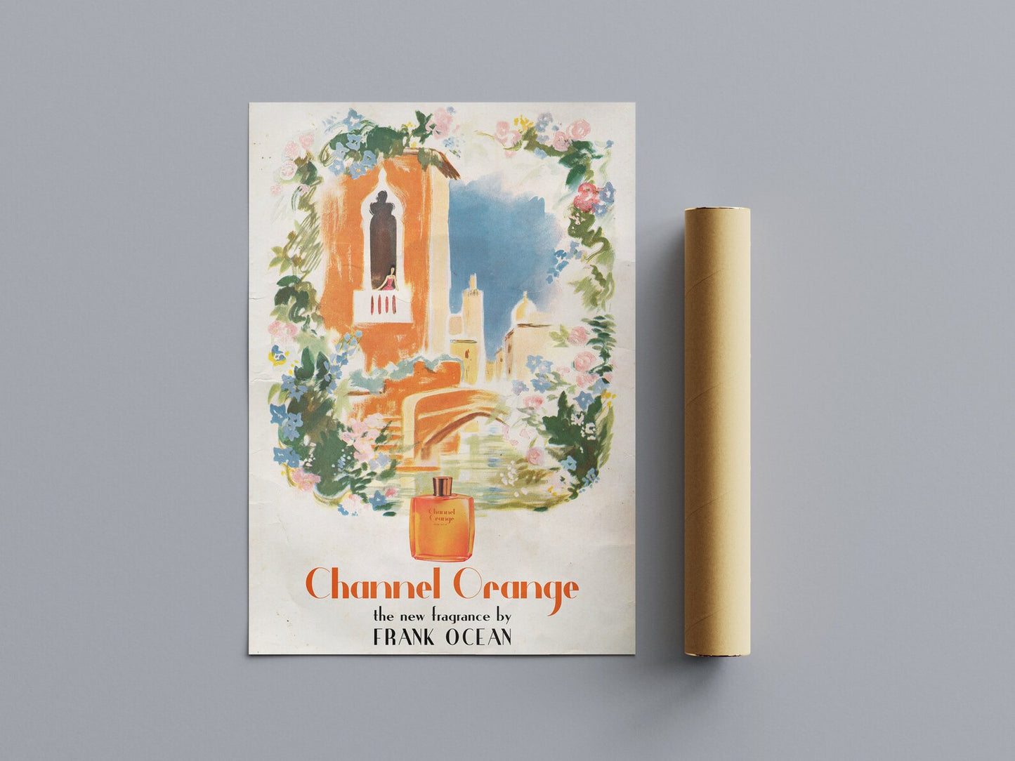 Channel Orange Vintage Style Advertising Poster