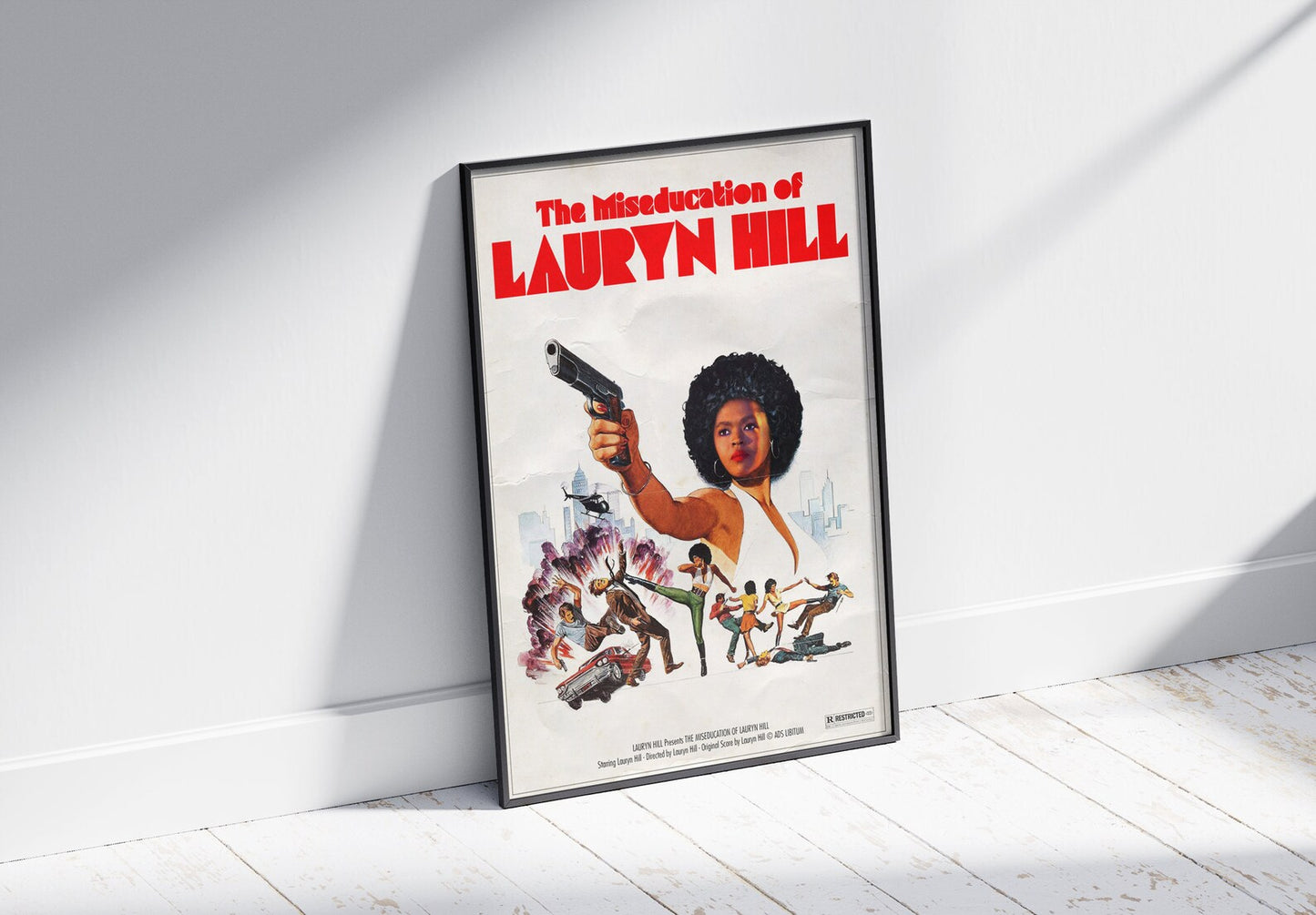 The Miseducation Of Lauryn Hill Comic Style Poster