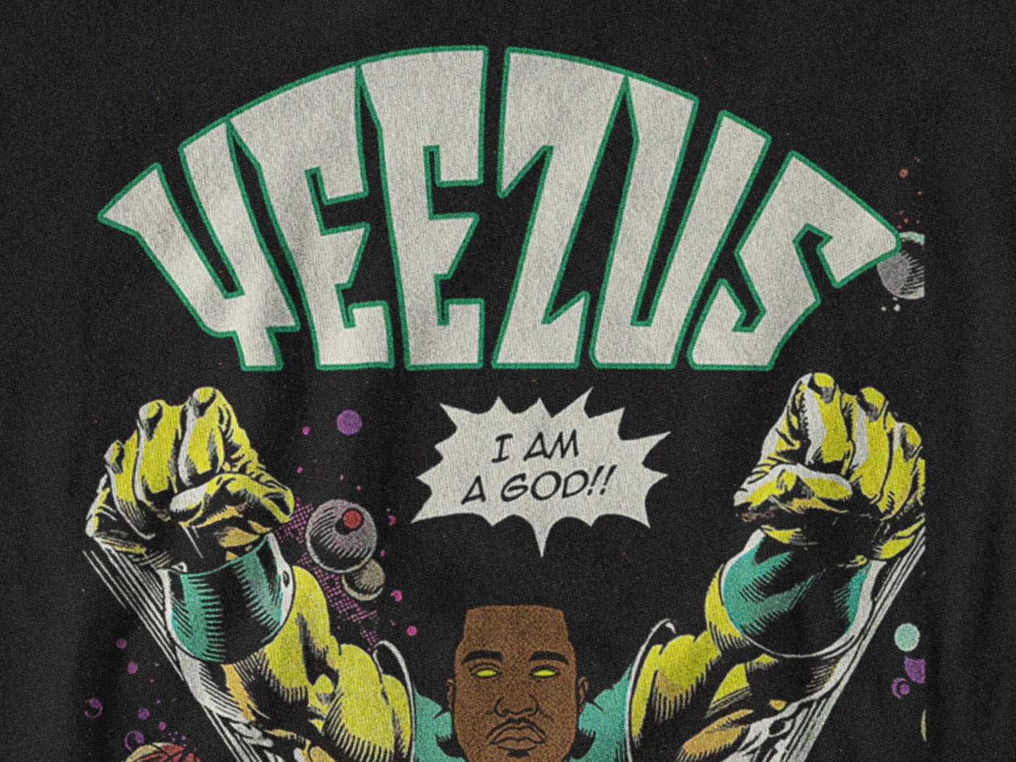 Kanye West Inspired Jeen-yuhs Yeezus Comic Style T-Shirt